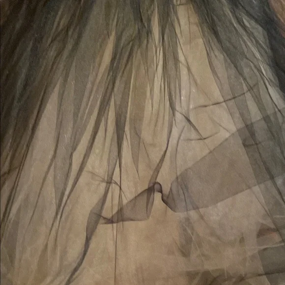 Elegant Black and Tan Kids Dance Costume - Picture 3 of 6